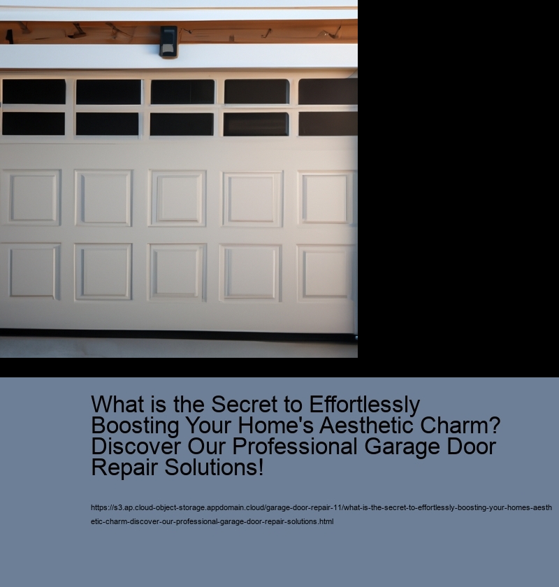 What is the Secret to Effortlessly Boosting Your Home's Aesthetic Charm? Discover Our Professional Garage Door Repair Solutions!