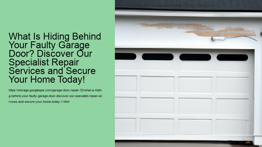 What Is Hiding Behind Your Faulty Garage Door? Discover Our Specialist Repair Services and Secure Your Home Today!