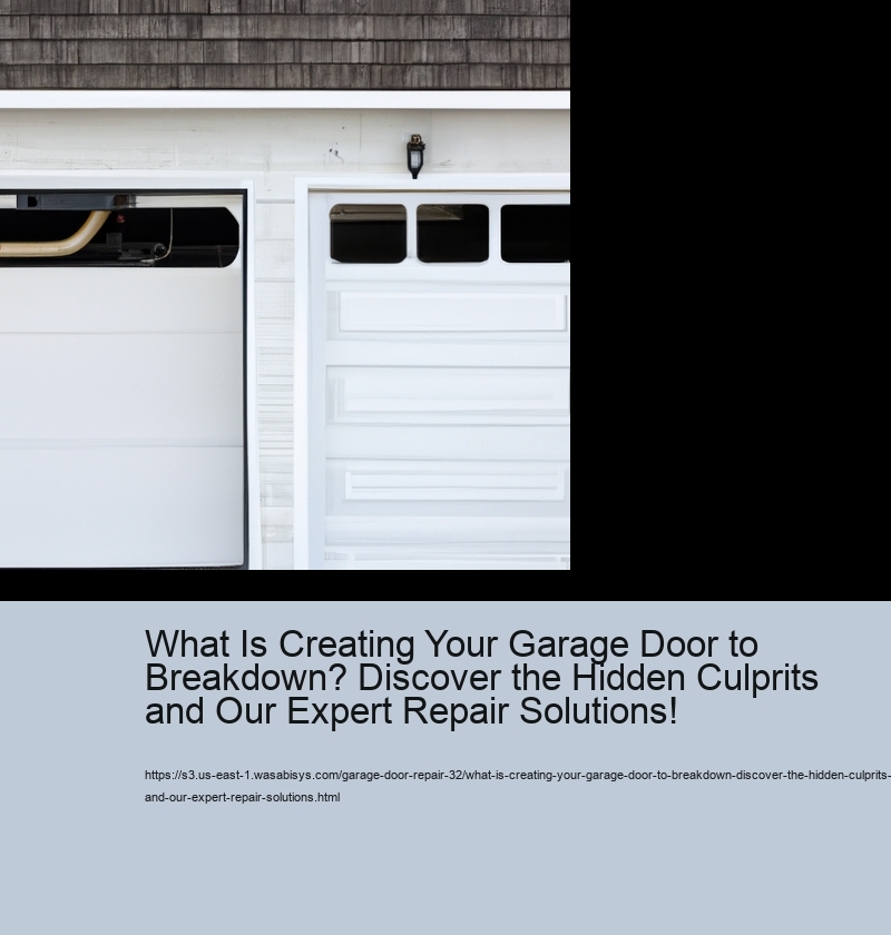 What Is Creating Your Garage Door to Breakdown? Discover the Hidden Culprits and Our Expert Repair Solutions!
