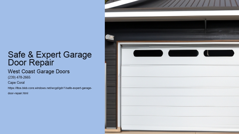 Safe & Expert Garage Door Repair