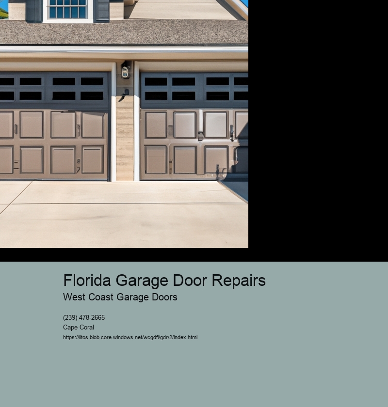 Florida's Most Trusted Garage Door Repair